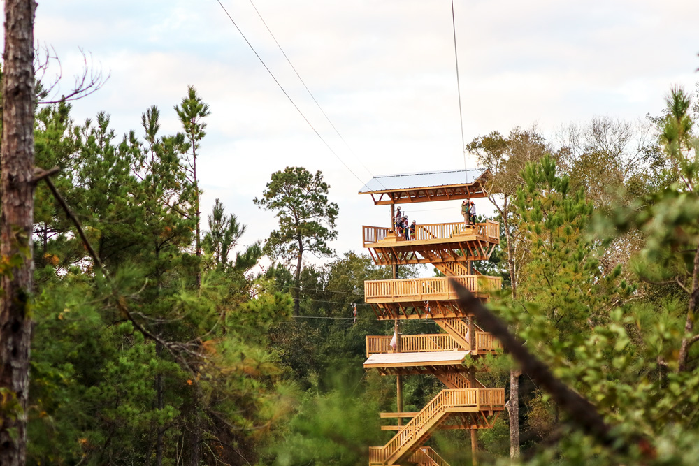 Falcon Flight Zipline Tower
