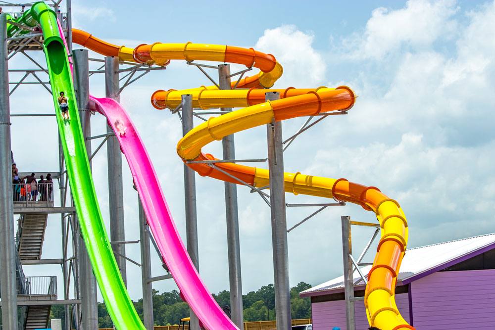 Three Slides of Frio Falls